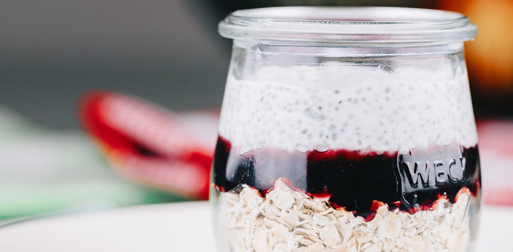 overnight oats chia, overnight oats, overnight oats abnehmen, overnight oast mit joghurt, overnight oats rezept, overnight oats rezepte