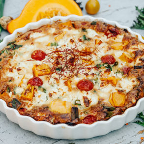 Gesundes Frühstück, gesund frühstücken, Frühstück Rezept, Quiche selber machen, bodenlose Quiche, Quiche Lorraine, Quiche mit Spinat, glutenfrei, kalorienarm