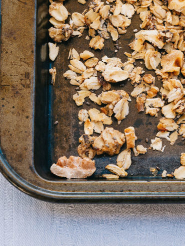 Granola Rezept, Granola gesund, Granola Müsli, gesund frühstücken, Granola selber machen, Frühstück Rezept, wie man Granola macht