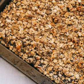 Granola Rezept, Granola gesund, Granola Müsli, gesund frühstücken, Granola selber machen, Frühstück Rezept, wie man Granola macht