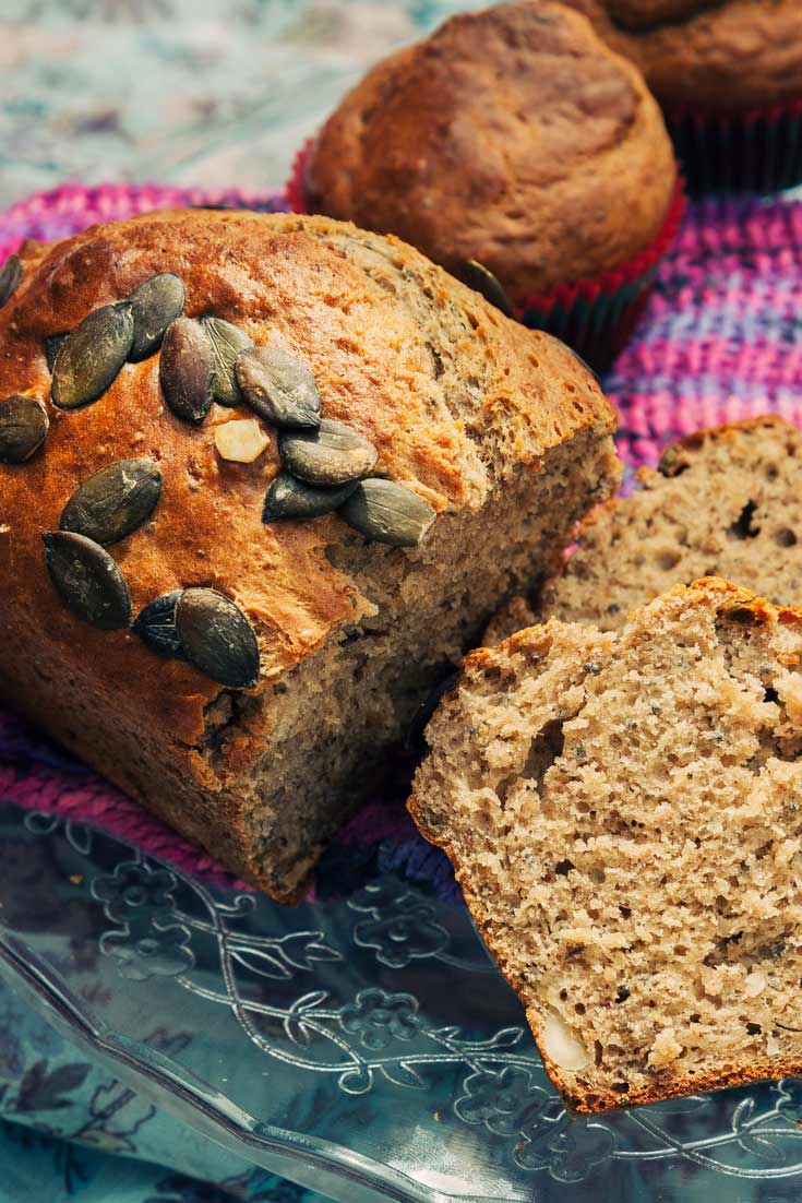 Gesund Ohne Zucker Rezept Fur Ein Erdnuss Bananenbrot Oder Muffins Foodblog Abwechslungsreiche Und Selbstkreierte Rezepte