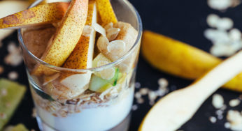 Frühstück: Rezept für Joghurt mit Gurke und Hafer