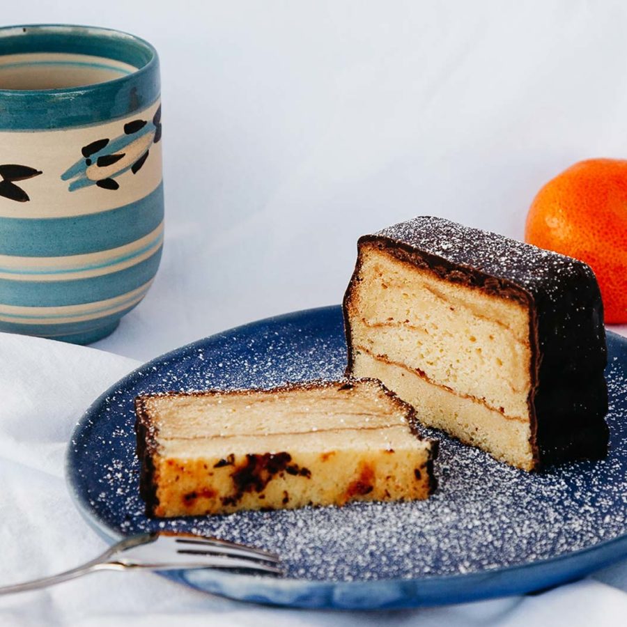 Baumkuchen Rezept, baumkuchen backen, baumkuchen selber machen, baumkuchen selber backen, grundrezept baumkuchen