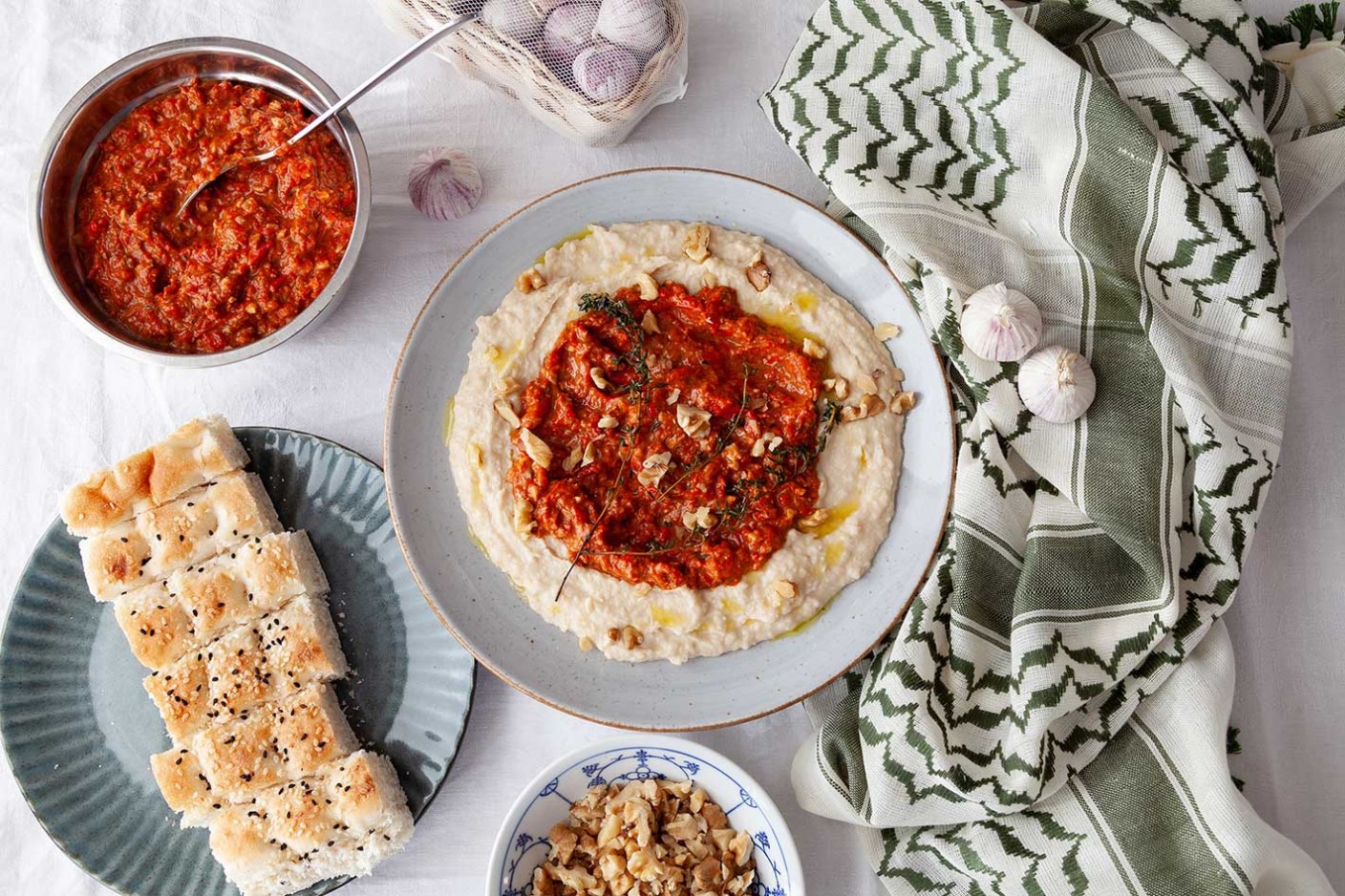 Unwiderstehlich köstliches MuhammaraRezept mit WeißeBohnenPüree