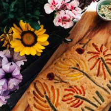 Focaccia-Rezept und Bread-Art - Tipps, Tricks und Ideen für die Gestaltung, Focaccia Teig, Focaccia backen, Focaccia Landschaften