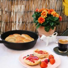 Brötchen backen, Brötchen backen Trockenhefe, Brötchen backen über nacht