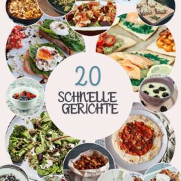 20 Rezepte für schnelle Gerichte von Muhammara über pochierte Eier, Salat mit Brokkoli und geröstete Nüsse