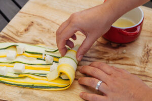 Schritt-für-Schritt-Anleitung für überbackene Zucchini