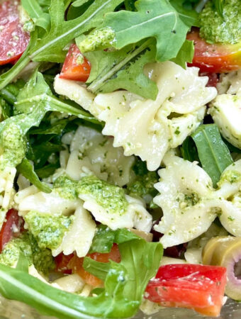 Schnell gemacht - Rezept für italienischen Nudelsalat