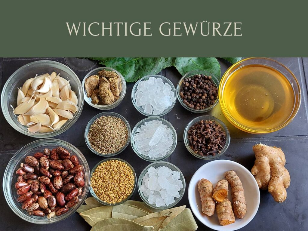 Gewürze sind ein wichtiger Bestandteil dieser ausgewogenen Ernährungsweise