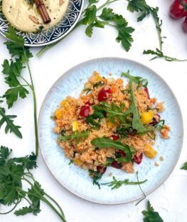 Couscous Sommersalat mit knackigem Gemüse