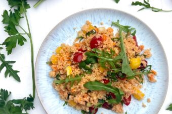 Couscous Sommersalat mit knackigem Gemüse