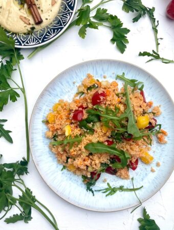 Couscous Sommersalat mit knackigem Gemüse