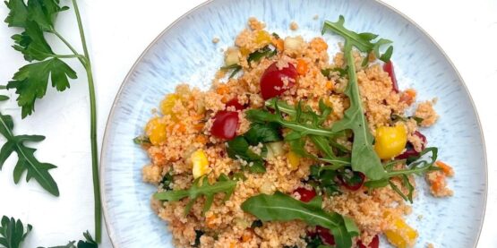 Couscous Sommersalat mit knackigem Gemüse