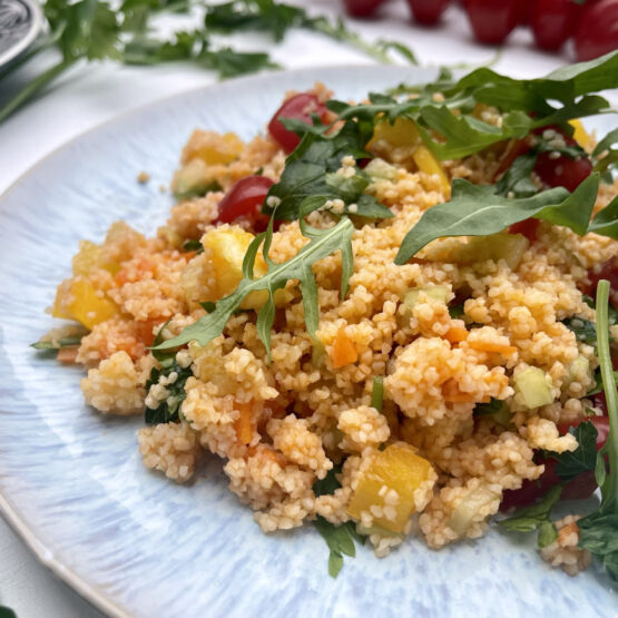 Einfache, gesunde und frische Zutaten und Rezept mit Schritt-für-Schritt-Anleitung