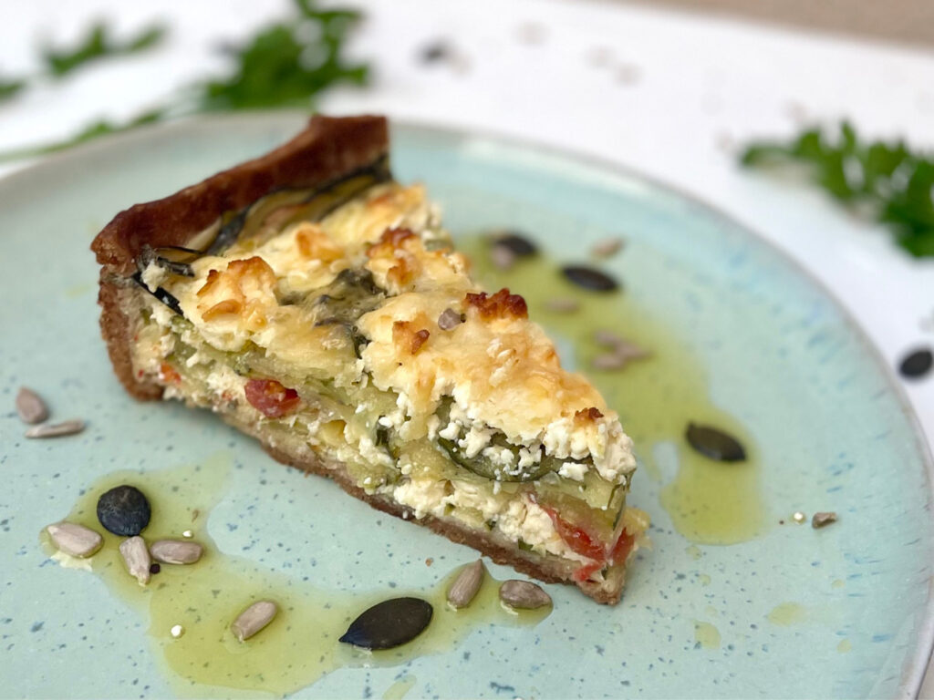 Quiche Rezept mit Gemüsefüllung