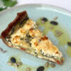 Quiche Rezept herzhaft mit Zucchini, Tomate und Feta