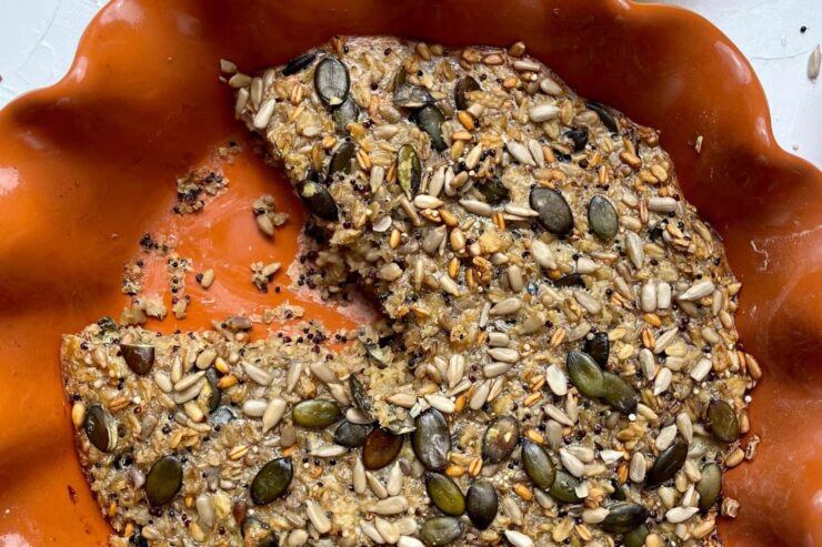 Vollkornbrot Rezept für ein Brot aus purem Korn und Samen