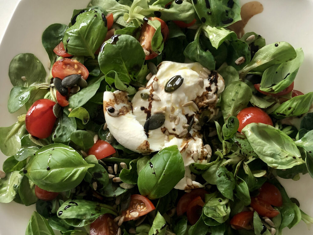 Salat Rezept mit Tomaten